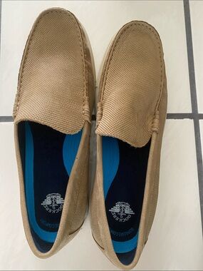 🦩Dockers Cognac Leather Slip-On Loafers🦩